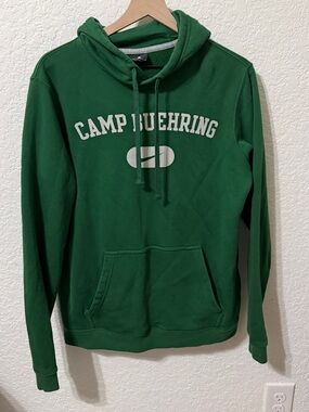 Nike Green Pullover Hoodie with White Logo